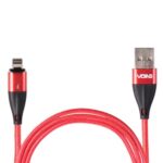 Кабель магнітний VOIN USB - Lightning 3А, 2m, red (швидка зарядка / передача даних) - Зображення 5