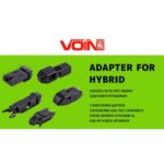 Щітки склоочисника гібридні VOIN 22"-560мм (TPX6M-22") HYBRID - Зображення 5