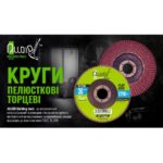 Круг пелюстковий торцевий 125 мм, зерно 60 Alloid, T27 - Зображення 3