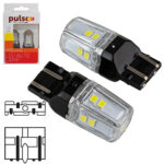 Лампа PULSO/габаритні/LED 7443/W3x16q/12SMD-2835/2контакта/9-36v/550/100lm/WHITE