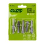 Alloid. Набір фрез по дереву 5шт, хвостовик 1/4" - Зображення 2