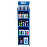 Стійка для автохімії 350х350х1700 Vitol