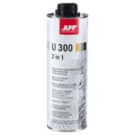 APP U300 2w1, чорний, Засіб захисту кузова при ударі камінням. 1l