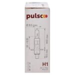 Лампа PULSO/галогенна H1/P14.5S 24v70w clear/c/box - Зображення 4
