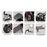 Електроскутер Citycoco 1500W, 60V12Ah, Blue - Зображення 5