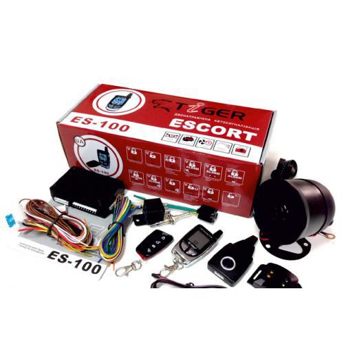 14063 Сигналізація Tiger Escort ES-100 двостороння - Зображення 1