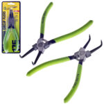 Щипці для стопорних кілець зжим загнутий 175мм (СК-6044B) Alloid - Зображення 4