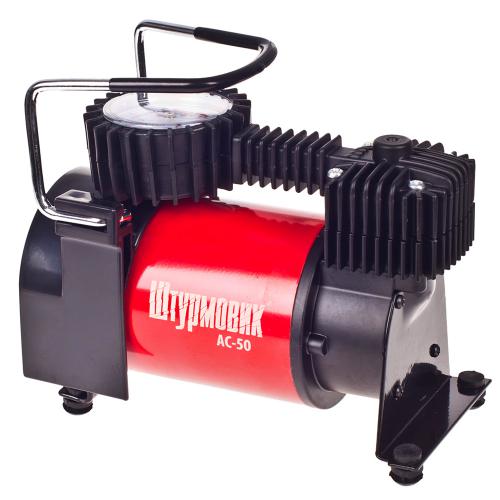 Компресор "Штурмовик" AC-50 150psi/14Amp/37л/прикурювач