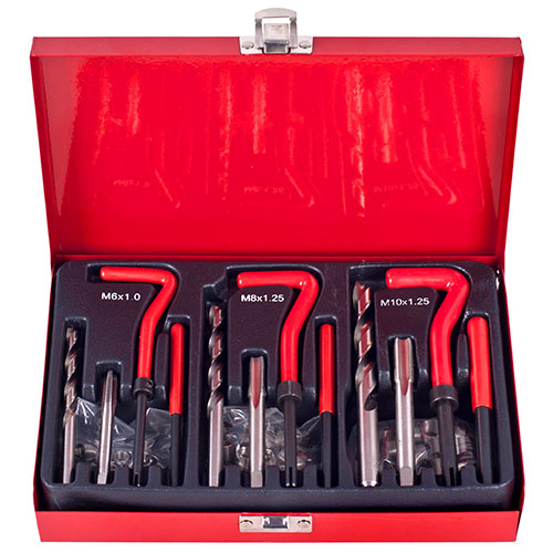 Набір для відновлення різьби M6-M10. 88 пр. Alloid