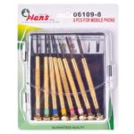 Набір викруток для ремонту мобільних телефонів. 8 предметів. (06109-8) HANS - Зображення 2