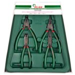 Комплект щипців для стопорних кілець 7", 4предм(16854B) HANS