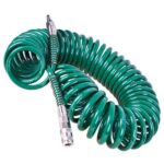 Шланг спіральний для пневмоінструменту 8*12мм*20м з перехідниками (V-81220Р)