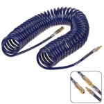 Шланг спіральний для пневмоінструменту 8мм*12мм*20м (поліуретан) Alloid - Зображення 3