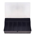 Органайзер для метизів 7 відділів 204×141×34 мм чорний