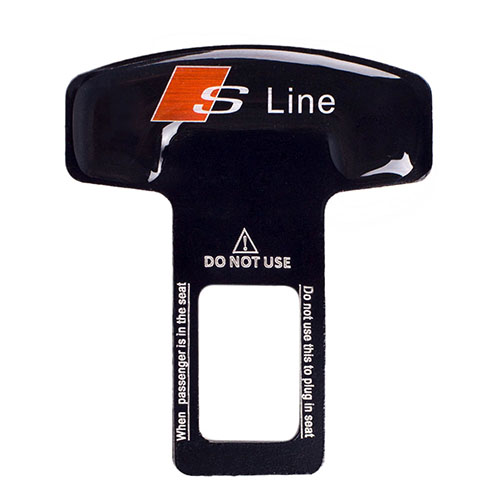 Заглушка ременя безпеки алюмінієва SLine (1 шт.)