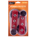 Ручки віконні ELEGANT червоні (к-т 2 шт.)