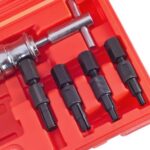 Набор для знімання підшипників (зачеплення за внутрішню обойму) 9 предм(С-1010) Alloid - Зображення 4