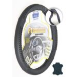 Чохол на кермо B 402 M чорн/БО/шкіра - Зображення 9