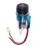 Прикурювач з підсвічуванням в планку 12V BLUE