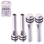 Кнопка блокування дверей хром