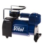 Автомобільний компресор ViTOL K-40 — 150 PSI, 37 л/хв, мідний двигун