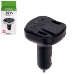 Модулятор FM 5в1 X15 12-24v 2USB 5V-2.1A TF card BT
