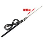 Антена врізна телескоп 61406 хром/58°/4 секції-0,95м/кульок - Зображення 2