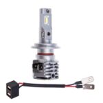 Лампи PULSO M4/H7/LED-chips CREE/9-32v/2x25w/4500Lm/6000K - Зображення 2