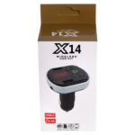 Модулятор FM 5в1 X14 12-24v 2USB 5V-2.1A TF card BT - Зображення 2