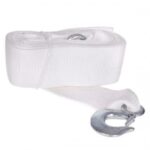 Трос буксирувальний ST1009/ТР-109-8-1 8т стрічка 75мм х 5,0м білий/2 гаки - Зображення 7