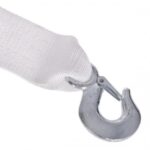 Трос буксирувальний ST1009/ТР-109-8-1 8т стрічка 75мм х 5,0м білий/2 гаки - Зображення 8