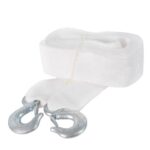 Трос буксирувальний ST1009/ТР-109-8-1 8т стрічка 75мм х 5,0м білий/2 гаки - Зображення 2