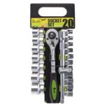 Набір головок 1/2", 20 предмета Alloid. 8-32 мм.