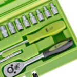 Набір головок 1/4", 17 предметів Alloid. 4-13 мм. - Зображення 9