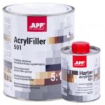 Ґрунт акриловий 2K APP HS Acrylfiller 5:1 сірий, 1 л + 0,2 л