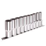 Alloid. Набір голівок високих 1/2" на планці, 10,11,12,13,14,17,19,21,22,24 mm. 11 предм.12гр - Зображення 2