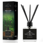 Ароматизатор рідкий для дому/офісу Tasotti "Reed diffuser" 100ml  Amber Wood