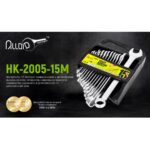 Набір ключів комбінованих. 15 предметів Alloid (спеццiна) - Зображення 2