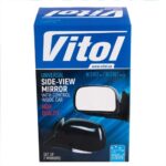 Дзеркало бічне ЗБ 3107П/LADA 04,05,07/BLACK/LED чорне - Зображення 2