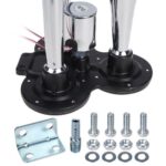 Сигнал повітряний CA-10377/Еlephant/CIKADA 3-дудки метал 12V/24V - Зображення 8