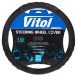 Чохол для керма B 317 XXXL чорн./БО/перф./шкіра