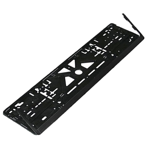 Автомобiльна рамка пiд номер чорна в кульці