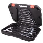 Набір ключів комбінованих, тріскачкових 13 предметів, 8-32 мм Alloid - Зображення 3