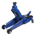 Домкрат підкатний гідравлічний Vitol ДП-25025В 3 т висота 150–530 мм з надставкою