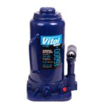 Домкрат гідравлічний телескоп 15т в коробці min 230мм - max 460мм 9кг (DB-15002/T91504)