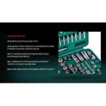 Набор інструмента 177 предметів 1/4", 3/8",1/2" (ТК-177V) HANS - Зображення 7