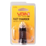 Автомобільний зарядний пристрій VOIN C-3011Q 1USB (12/24V - 5V 3A, 9V 2A, 12V 1.5A) - Зображення 2