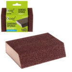 Губка шліфувальна трапецеподібна 110х75х55х25мм, зерно 180, Alloid