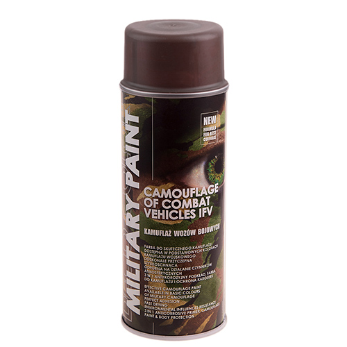 Аерозольна фарба Deco Color Military Paint Mud Brown RAL 8027, 400 мл