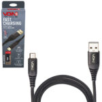 VOIN CC-4201M BK Micro USB кабель 1 м, 3A — швидка зарядка та передача даних
